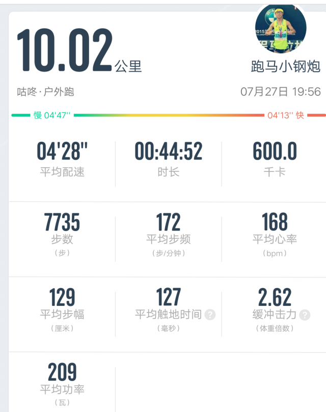 咕咚5km跑步截图图片